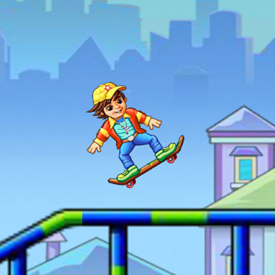 Os Smurfs Skate Rush - Jogo Online - Joga Agora