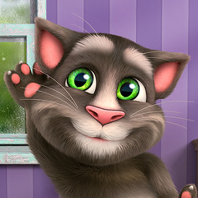 virtueel kousen Boek Talking Tom - Elk spel