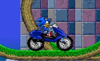 🥇 Vinyl and stickers sonic video game with motorbike 🥇