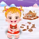 Baby Hazel Gingerbread House