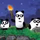 3 Pandas 2 Night