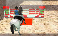 genetisch test majoor Paarden Springen 3D - Dieren spelletjes - Elk spel