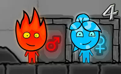 Fireboy and Watergirl 1 in the Forest Temple - Click Jogos