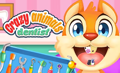 Crazy animals dentist