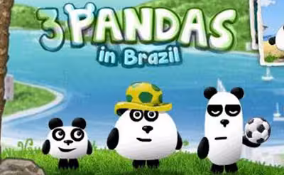 3 Pandas in Brazil