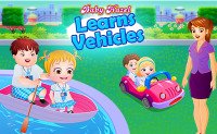 Baby Hazel Learns Vehicles