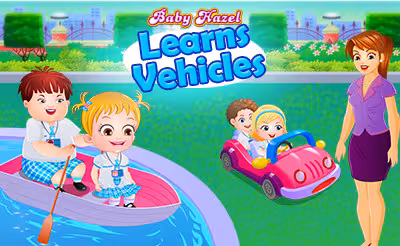 Baby Hazel Learns Vehicles