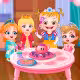 Baby Hazel Tea Party