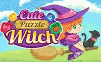 Cute Puzzle Witch