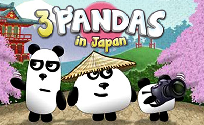 3 Pandas in Japan - Animal games 