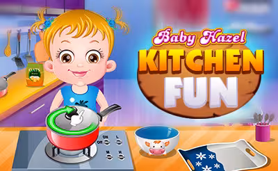 Baby Hazel Kitchen Fun