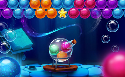 Bubble shooter deluxe game