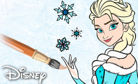 Frozen Elsa: Mandala Kleurboek
