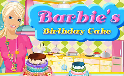 Barbies Birthday Cake