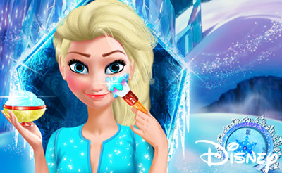 Literaire kunsten Schrijf een brief schelp Disney Elsa Makeover - Girls games - 1001Games.com