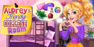 Audrey's Trendy College Room