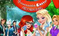 Princesses Easter Preparations