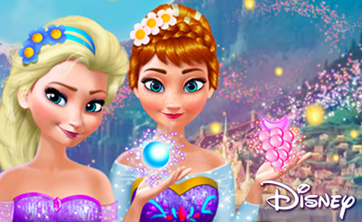 ELSA & ANNA'S ICY DRESS UP - Jogue Grátis no Jogos 101!