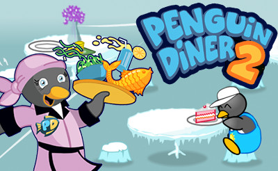 2 penguin diner Penguen Diner
