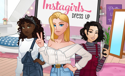 lichten Waarneembaar Onderzoek het Instagirls Dress Up - Meiden spelletjes - Elk spel