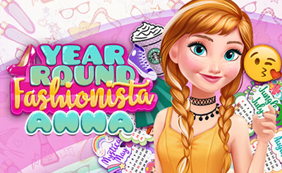 Year Round Fashionista: Anna - Jogos de Meninas - 1001 Jogos