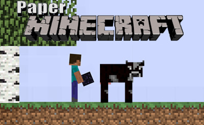 Paper Minecraft Gry Przygodowe Graj Teraz