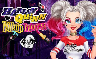 Harley Quinn Villain Princess - Tyttöjen pelit - 1001 Pelit