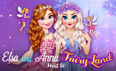 operatie Verdienen Profetie Elsa and Anna Sent to Fairyland - Meiden spelletjes - Elk spel