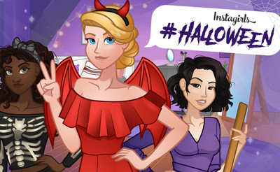 Instagirls Dress Up: Halloween - Girls 
