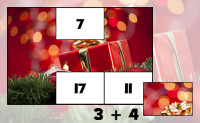 Weihnachten - Mathe Puzzle