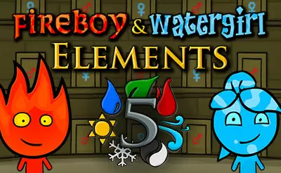 Fireboy And Watergirl [Level 5 LIGHT TEMPLE] 