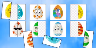 Easter Eggs Link Puzzle