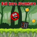 ball hero adventure: red bounce ball
