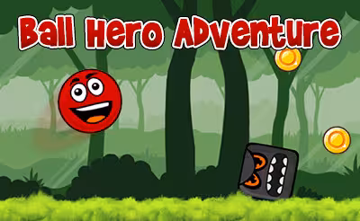 Ball Hero Adventure: Red Bounce Ball