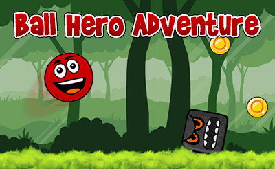 ball hero adventure: red bounce ball