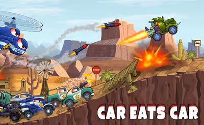 Car Eats Car - Evil Cars
