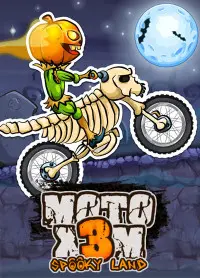 Moto X3M 6 Spooky Land