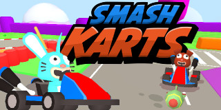 Smash Karts Slick 'n Slide Gameplay outside jump & G.R. INDIAN `Smash Karts  .IO 