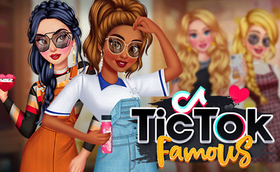 TikTok Famous - Jogos de Vestir - 1001 Jogos