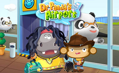 tint Oorlogsschip puppy Dr. Panda Airport - Kinderen Spelletjes - Elk spel