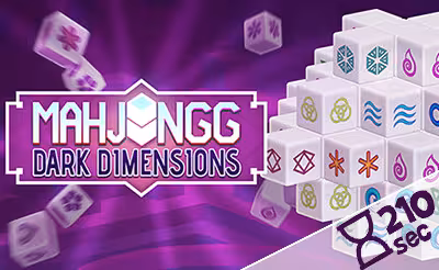 Mahjong Dark Dimensions: 210 seconds