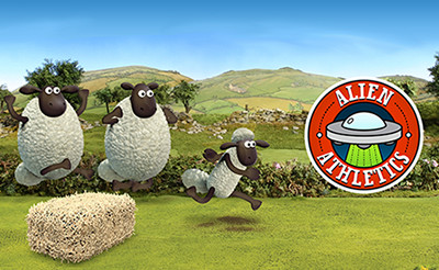 the Sheep: Alien Athletics - Arcade Spelletjes - spel