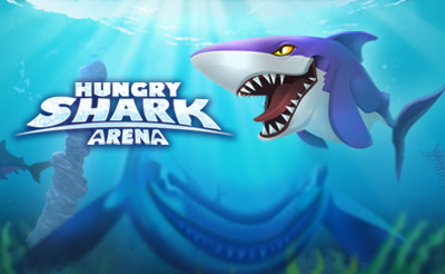 Play Hungry Shark Arena game free online