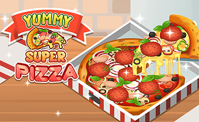 Yummy Super Pizza - Lapset pelit - 1001 Pelit