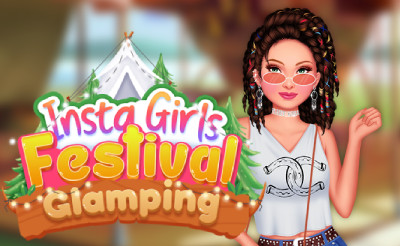 Insta Girls Festival Glamping - Juegos de Vestir - Isla de Juegos
