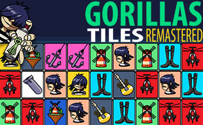 Gorillaz Tiles - Thinking games 