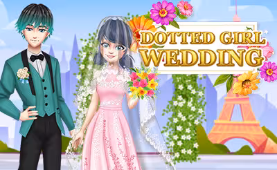 Dotted Girl Wedding