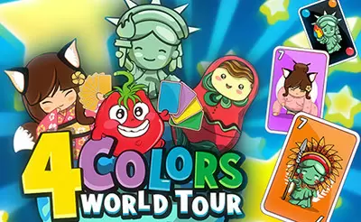 4 Colors World Tour Multiplayer - Jogos de Multijogadores - 1001 Jogos