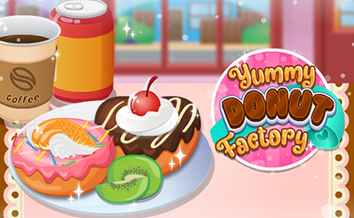 Yummy Donut Factory - Lapset pelit - 1001 Pelit