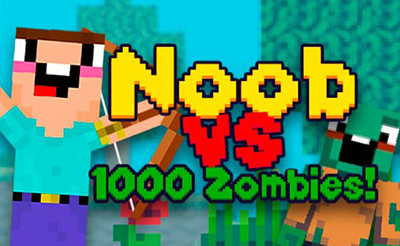 Noob vs 1000 Zombies! - Action games 